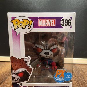 Marvel Rocket Raccoon (Halloween ComicFest) PX Exclusive Funko Pop